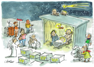 Weihnachten 2025 - VIP an der Krippe